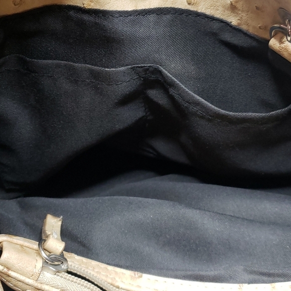 Kelly & Katie Ellison Ostrich Tote tan - Picture 8 of 8